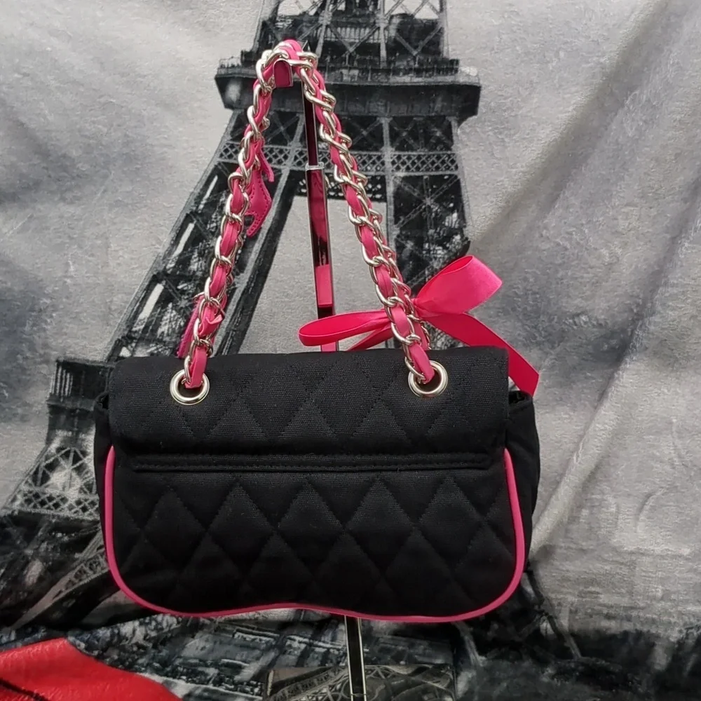Barbie bag pink and black